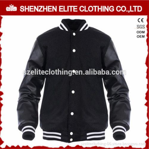 custom logo 100% polyester quilted bomber jacket wholesale unisex padded